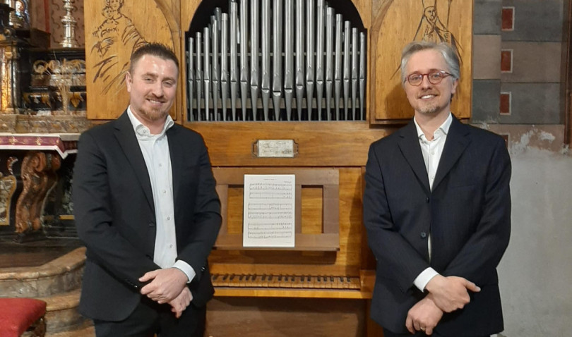 Canto strutturato a voci e organo con Barale e Rossi